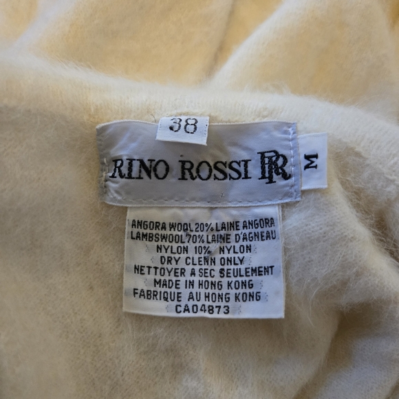 Stunning Vintage Rino Rossi Angora and Lambswool Sweater - Picture 3 of 5